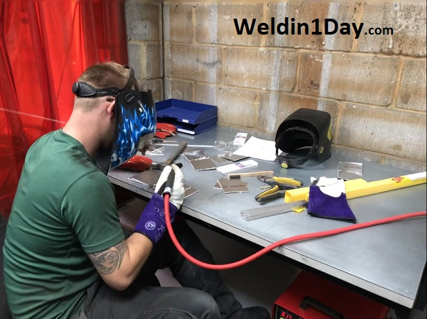 Welding classes. Aluminum welding course